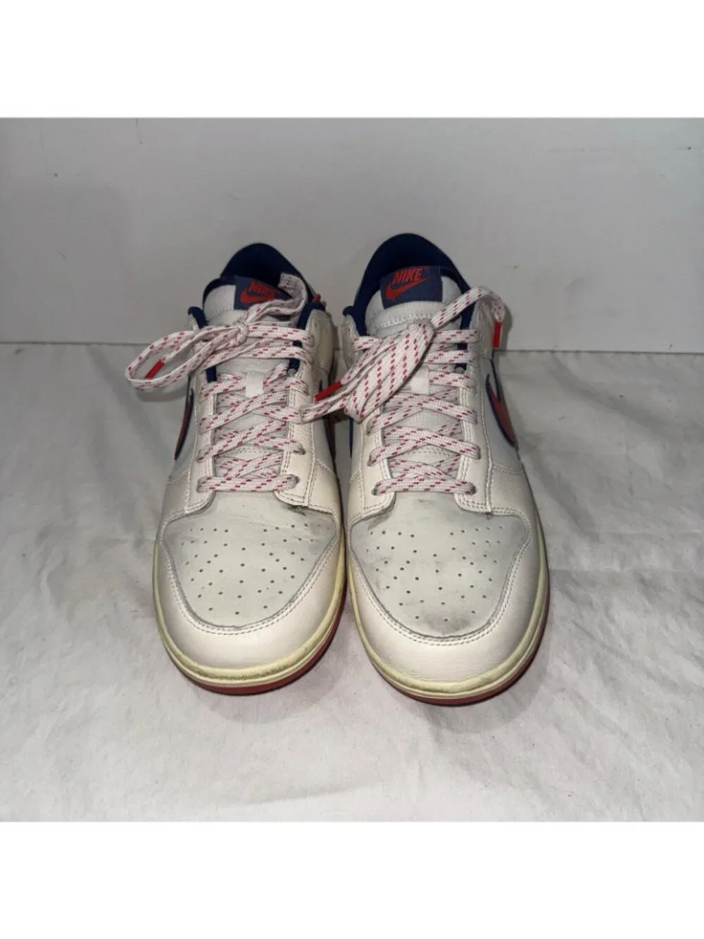 Nike Dunk Low Retro Pack HV5749-110 White Red Blue Men’s Size 11.5
